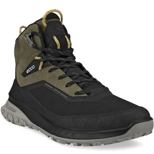 ECCO ULT-TRN Mid WP PL Boots - Wanderschuhe für Herren, wasserdicht mit 400 g PrimaLoft Bio-Isolierung für warme und trockene Füße bei winterlichen Abenteuern.