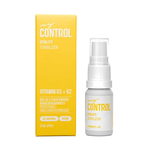 my Control® Vitality Stabilizer – Vitamin D3 + K2 Spray