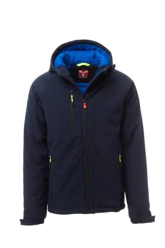 Payper GALE PAD Softshell-Jacke, Marineblau/Königsblau, Größe M