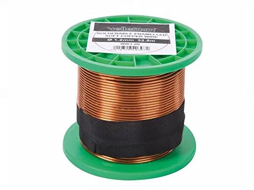 Velleman Wickeldraht Ø1.2Mm 32.5M 0.5 Ohm - Draht für präzise Wickelarbeiten, ideal für DIY-Projekte und Modellbau mit hoher Leitfähigkeit und Flexibilität.