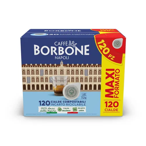 Caffè Borbone SUPREMA 44mm ESE Pads 120 Stück a 7,5 gramm | Espresso | Kaffee