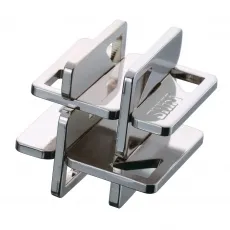 HANAYAMA - Cast Puzzle Huzzle Cast Puzzle Hashtag Shift - Metallpuzzle - Level 3 289730