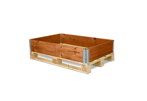 Garronda Auflagenbox Holzaufsatzrahmen für Palette von Garronda