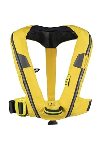Spinlock Junior Deckvest Cento 100N Schwimmwestengeschirr DW-CEN ASY - Gelb - Leicht - Unisex