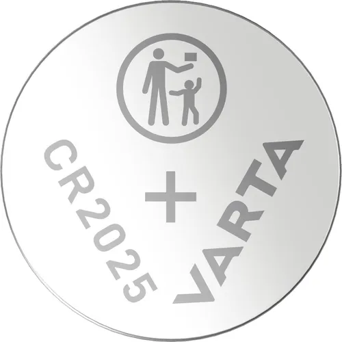 VARTA CR 2025 Lithium-Knopfzelle 3V - 170 mAh für zuverlässige Energie in Hörgeräten, langlebig und ideal für tragbare Geräte