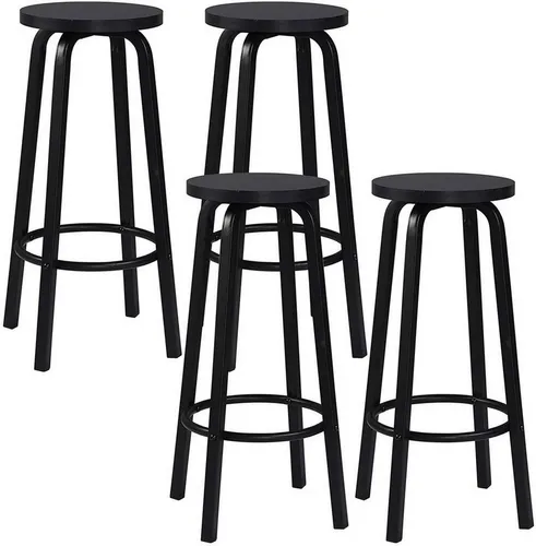 Hocker & Barhocker Schwarz von WOLTU