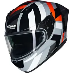 NOLAN Motorradhelm N60-6 Sport Dinamico - Sportlicher Integralhelm aus Polykarbonat mit ultraweitem Visier und fortschrittlicher AirBooster-Technologie für optimale Belüftung. Ideal für mutige Fahrer, die Sicherheit und Komfort schätzen.