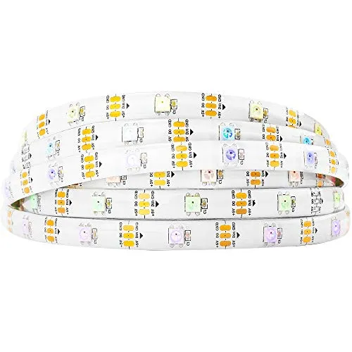 Produktbild BTF-LIGHTING WS2812B 5M 30 LEDs/Pixels/m 150LEDs RGB adressierbare Streifen mit 5050 SMD LEDs Wasserdicht IP65