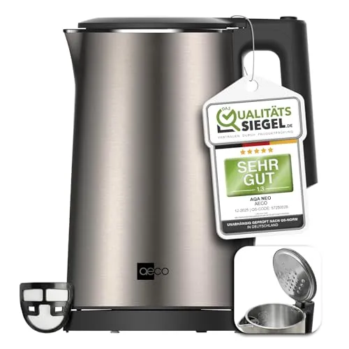 aeco AQA NEO Edelstahl Wasserkocher 1,7L