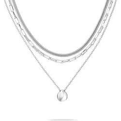 Tamaris Kette TS-0039-NN Edelstahl 89196346 - Edelstahlketten – Elegante silberne Kette von Tamaris aus hochwertigem Edelstahl, perfekt für jeden Anlass.