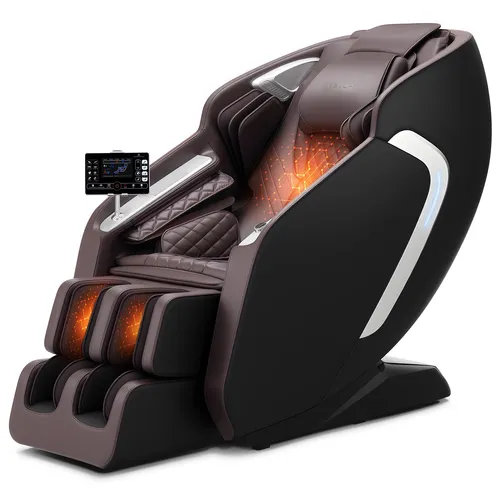 VEVOR Massagesessel Ganzkörpermassagesessel mit SL-Schiene
