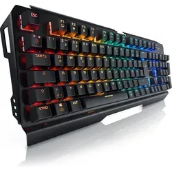 Titanwolf Gaming-Tastatur - Mechanisches Keyboard mit Anti-Ghosting und LED-Beleuchtung - Tastaturen für Gamer: Erlebe präzises Gaming mit der Titanwolf Gaming-Tastatur, die über Anti-Ghosting und individuelle LED-Beleuchtung verfügt. Perfekt für ultimative Spielerlebnisse!