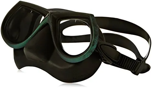 Mares Erwachsene Taucherbrille Mask Star, Negro/Verde, 421402
