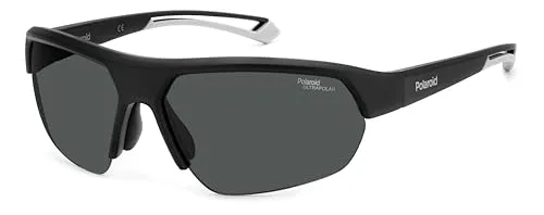 Polaroid Pld 7048/s 003/E3 MATT BLACK Sunglasses Unisex Polycarbonate, Standard, 65