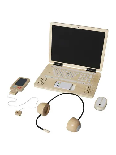 vertbaudet Spielwerkbank Homeoffice-Set, Holz FSC®