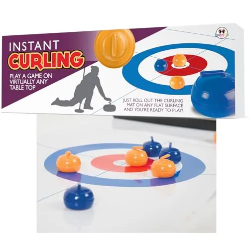 Mini Tabletop Curling Game