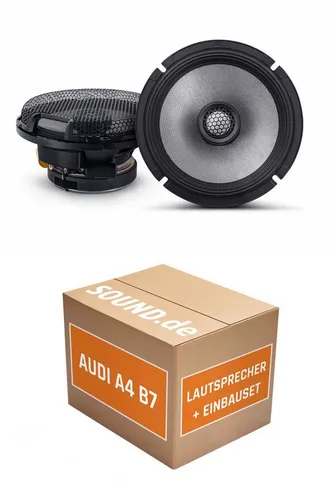 JUST SOUND best choice for caraudio Lautsprecher Boxen Heck Alpine R2-S65 für Audi A4 B7 Avant/Kombi 100W Auto-Lautsprecher (100 W, 16 cm)