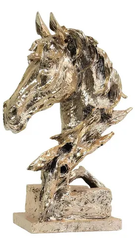 JVmoebel Tierfigur Abstrakte Pferdeskulptur in modernem Design für stilvolle Dekoration (Skulptur), Made in Europa