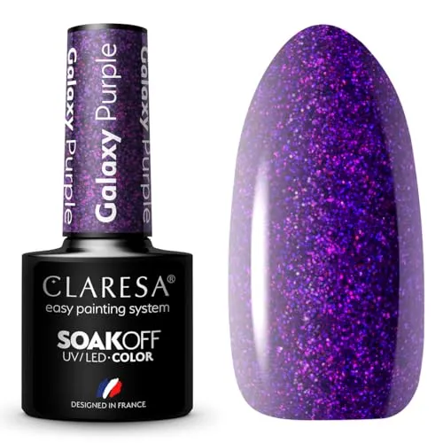 Galaxy Purple UV Nagellack 5 ml Claresa