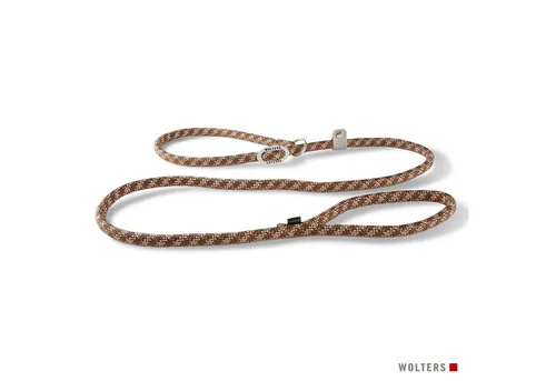 Wolters Moxonleine Everest reflektierend 180 cm - Klassische Hundeleinen mit fest gewebtem Nylontau, ideal für sicheres Spazierengehen bei Tag und Nacht dank reflektierender Elemente.