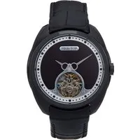 Heritor Automatikuhr mit römischem Halbskelett und Lederarmband