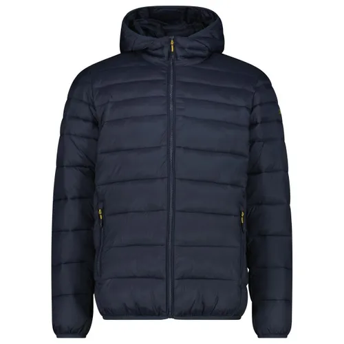 CMP Jacket Fix Hood 34K2807 - Warme Kunstfaserjacke in Blau - Outdoor Freizeitjacke für Herren, isolierend und mit Kapuze, ideal für Alltag und Freizeit. Größe 52, DWR-imprägniert für zusätzlichen Schutz. Entdecken Sie weitere Top-Angebote von CMP!