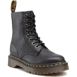 Dr. Martens 1460 Pascal Lederstiefel Damen – 41 - Wanderschuhe mit ikonischem Design, aus weichem Pisa-Leder gefertigt und mit einer stabilen Bex-Sohle für optimalen Komfort und Halt bei jedem Abenteuer.