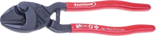 FORMAT Mini Bolzenschneider 190mm mit Kunststoffhülle