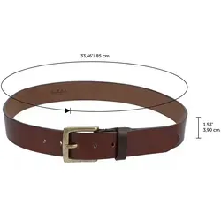 Gusti Leder Ledergürtel Gusti Leder Gürtel Jori braun 85 cm