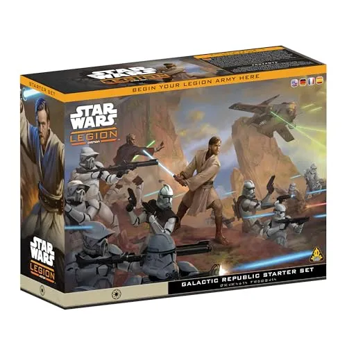 Star Wars: Legion – Galactic Republic Starter Set von Asmodee