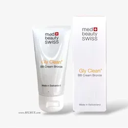 Med Beauty Swiss Gly Clean BB Cream Bronze 50ml - Abdeckartikel für einen makellosen Teint, wirkt ausgleichend und beruhigend bei Rötungen und Unreinheiten. Ideal für feuchtigkeitsarme Haut, auch mit feuchtigkeitsspendenden Inhaltsstoffen.