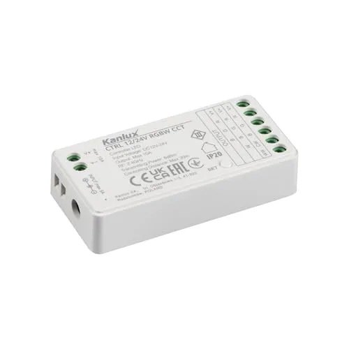 Kanlux CTRL 12/24V RGBW CCT LED Controller - Class III