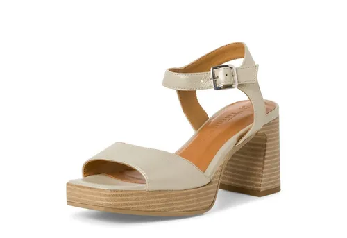 Tamaris Sandalette 1-28030-42 229 schmal - Wanderschuhe mit hochwertigem Leder und TOUCH-IT Technologie für optimalen Komfort, stylischem Blockabsatz und eleganter Schließe – ideal für jeden Anlass.