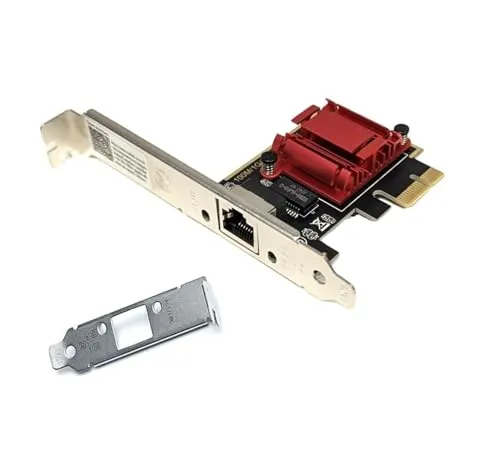 2,5 Gbit PCIe Netzwerkkarte RTL8125B Realtek 2.5G LAN Ethernet Interface 2.5Gbps RJ45 Karte