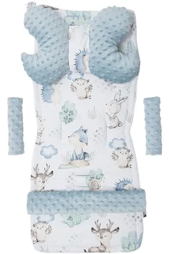 Medi Partners Sitzauflage Kinderwagen Buggy Baby Sommer Kindersitz Einlage Universal