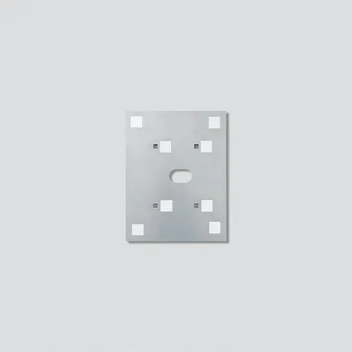 Siedle APA 611-0 Adapterplatte, Aluminium