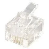 Equip Modularstecker Western 6P4C RJ12 100 Stück