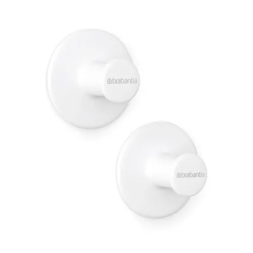 Brabantia 280344 ReNew Collection Handtuchhaken, White in weiß von Brabantia