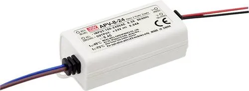 Mean Well APV-8-24 LED-Trafo Konstantspannung 8W 0 - 0.34A 24 V/DC nicht dimmbar, Überlastschutz 1St.