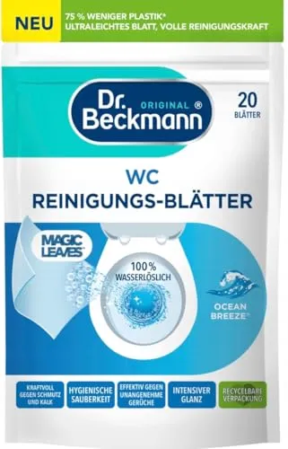 Dr. Beckmann WC Reinigungs-Blätter Ocean Breeze 20St (0.04 g)