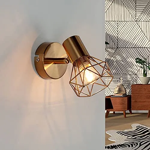 Wandleuchten, Wandbeleuchtung Gold von Licht-Erlebnisse