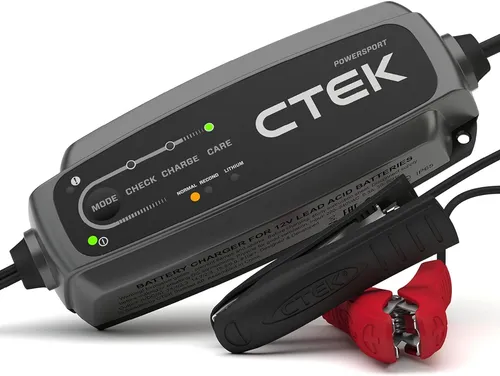 CTEK MXS 5.0 Polar Autobatterie-Ladegerät - Batterieladegeräte & Anlasser, optimaler Ladevorgang bis -30°C für 12V Blei-Säure-Batterien, vollautomatischer 8-stufiger Ladevorgang zur Verlängerung der Lebensdauer.