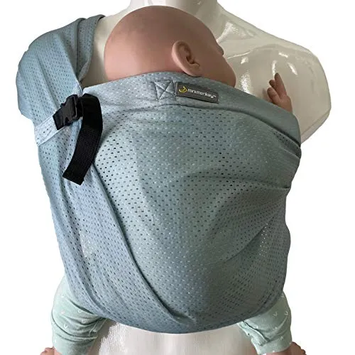 Minimonkey Babytrage Mini Sling grün für Neugeborene bis 15 kg
