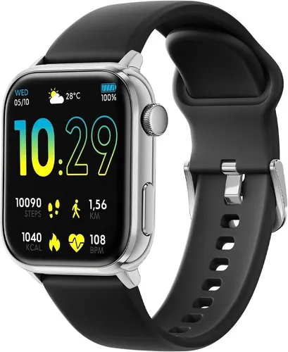 ICE-WATCH Smartwatch eckig AMOLED Fitnessuhr Damen Herren