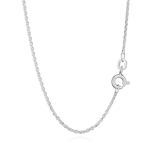 NKlaus 55cm Ankerkette 925 Silber elegante Halskette filigrante Breite 1,3mm Collier 2,9g schwer 8099