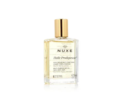 Nuxe Huile Prodigieuse 50ml - Vielseitiges Trockenöl - Produktart: Trockenöl, ideal zur Pflege von Haut und Haar, sorgt für intensive Feuchtigkeit und einen strahlenden Teint.