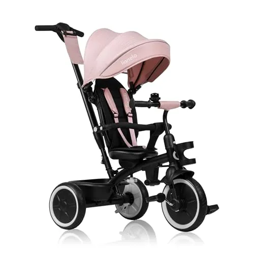 lionelo Dreirad-Kinderwagen BERRY in pink von Lionelo