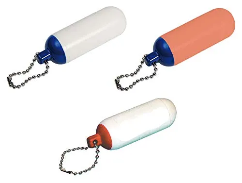 Osculati Mini-Fender Schlüsselanhänger, gestreckt blau/weiß