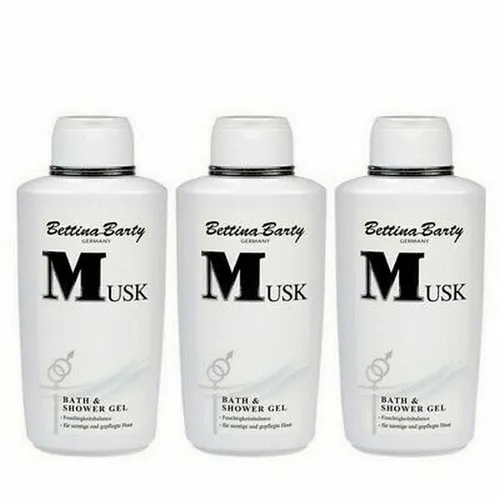 Bettina Barty Musk Bath & Shower Gel 3 x 500 ml