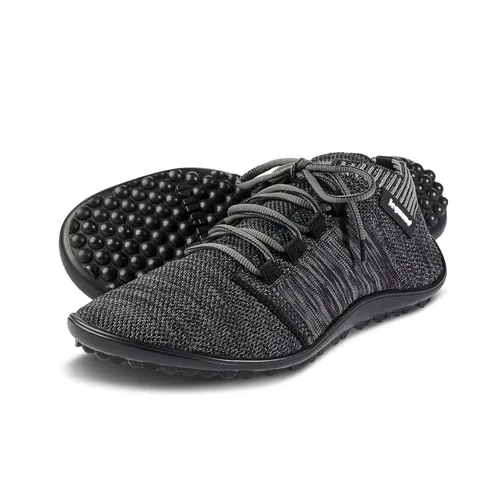leguano Beat anthrazit - Ultrabequeme Herren-Sneaker - Herren-Sneaker, extrem flexibel und biegsam mit Zehenfreiheit, perfekt für ein angenehmes Tragegefühl. Made in Germany.